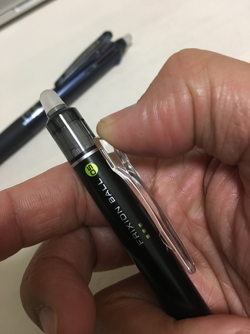 FRIXIONのノック部分